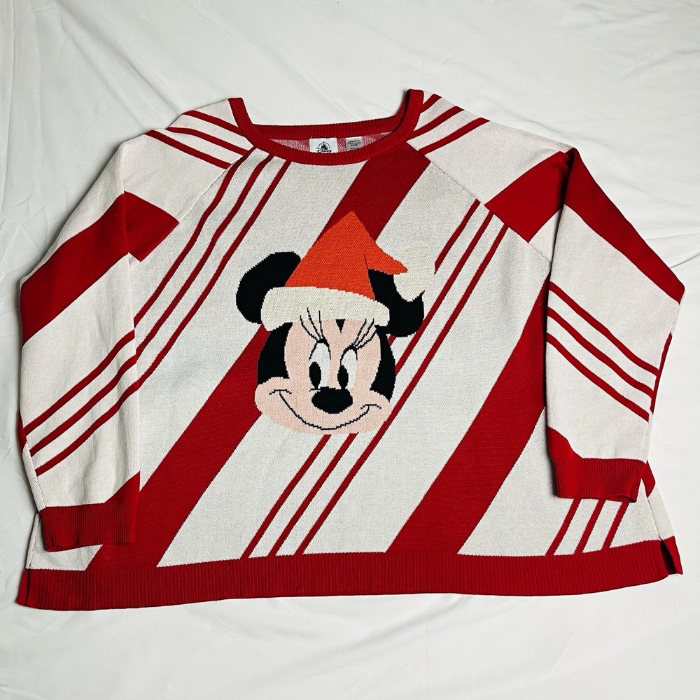 Disney Parks Minnie Mouse Holiday Family Matching Sweater – 3X